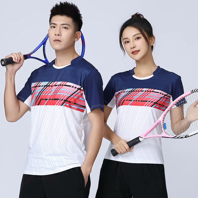 Table Tennis Kids - 2023 Badminton T-Shirt Men/Women Kids tennis