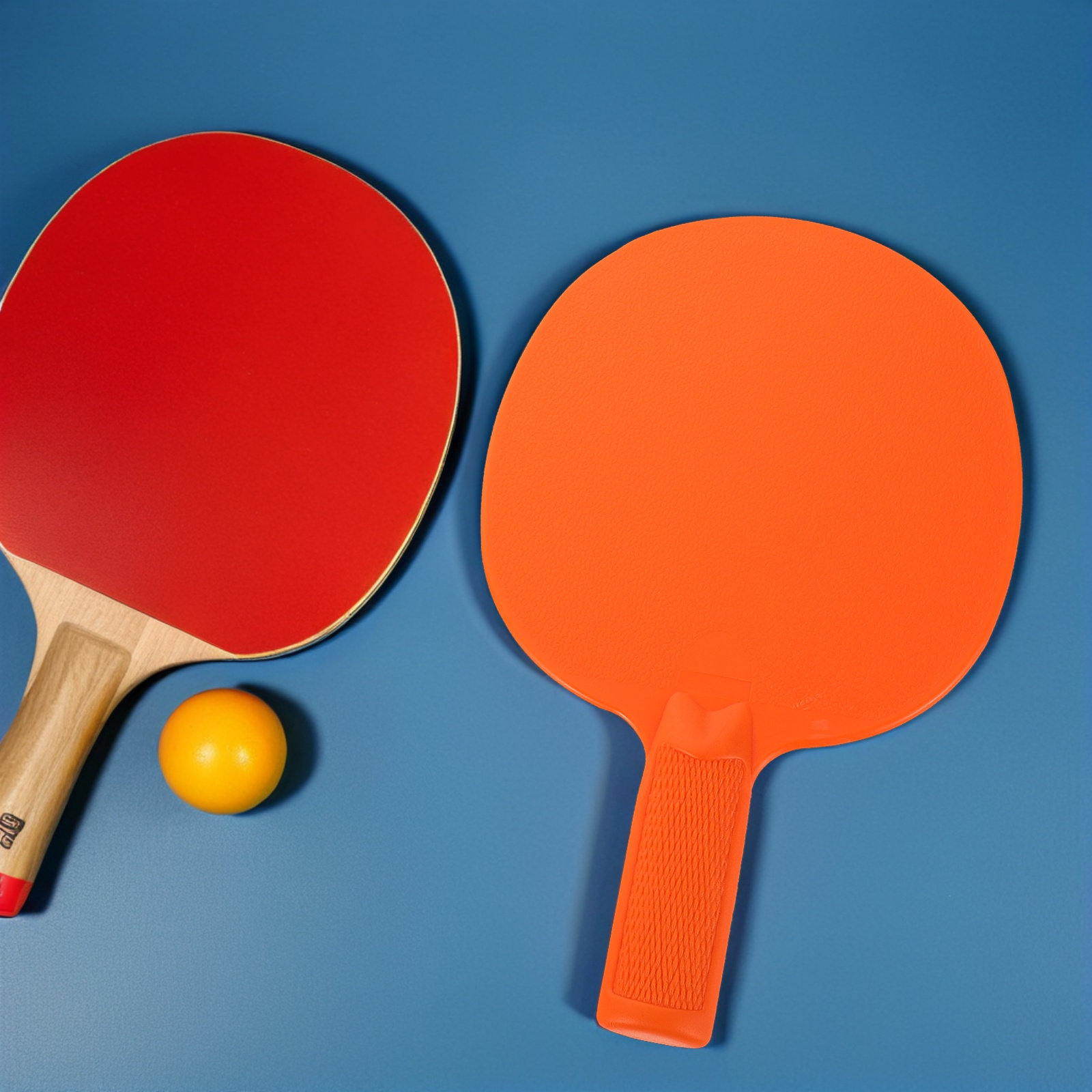 Table Tennis Kids - 2Pcs Table Tennis Paddle Set for