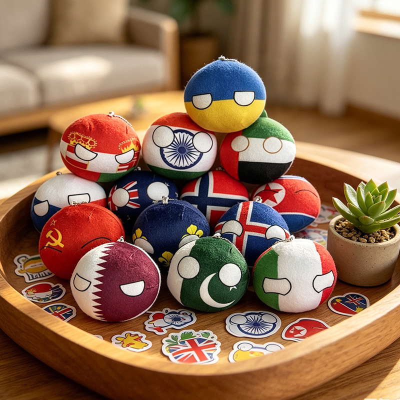 10cm Kawaii Polandball Plush T - Table Tennis France 评论和价格
