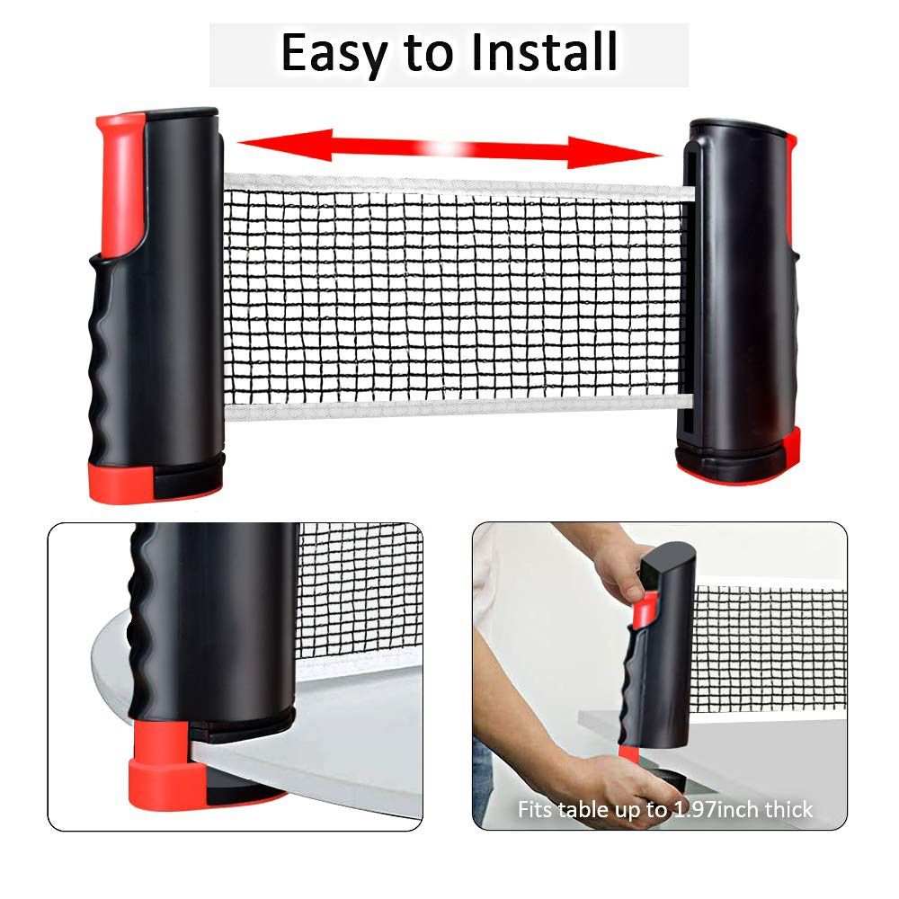 Retractable Net Ping Pong Net  - Table Tennis Match 评论和价格