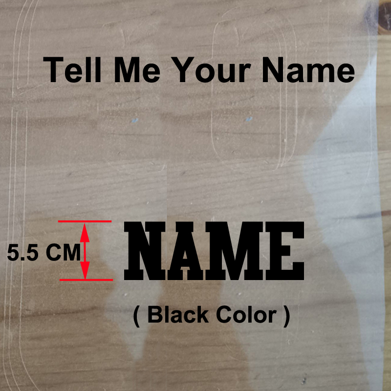 5.5CM Letter Stickers Custom B - Table Tennis Name 评论和价格
