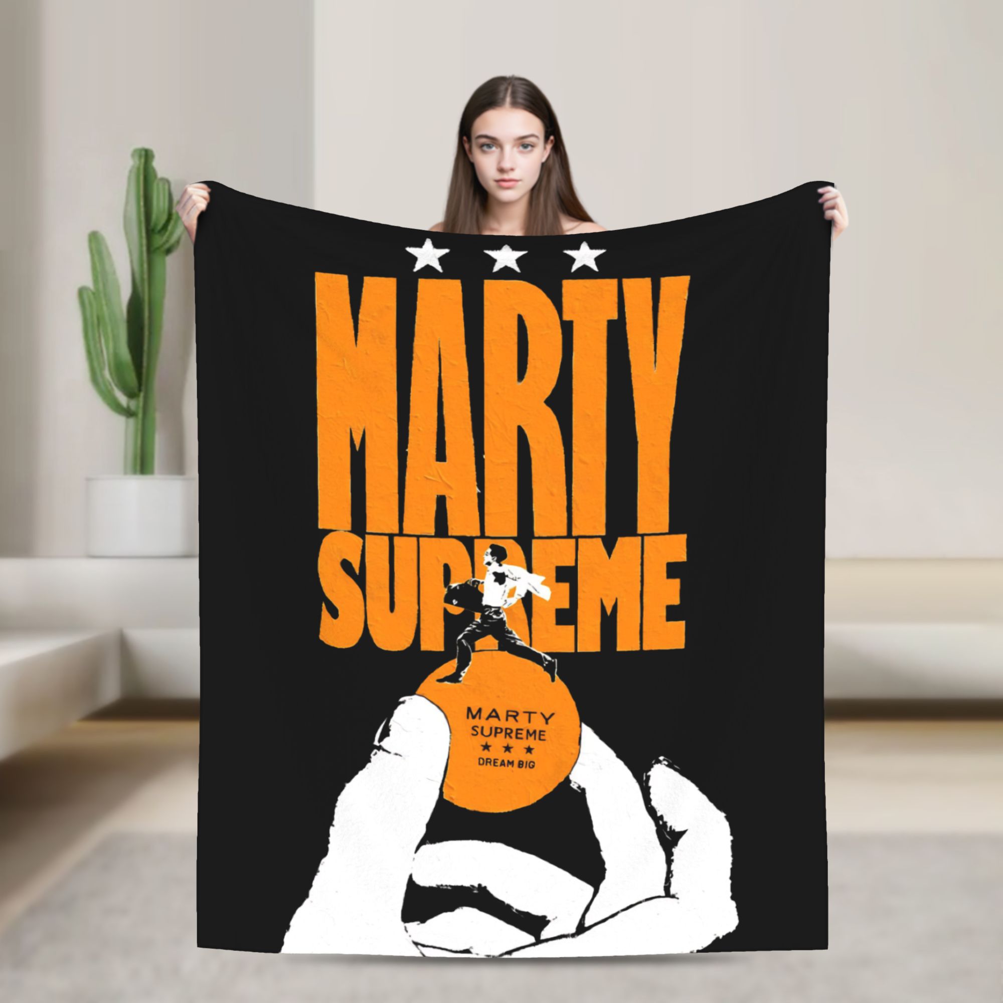 Marty Supreme Flannel Throw Bl - Table Tennis Marty Supreme 评论和价格