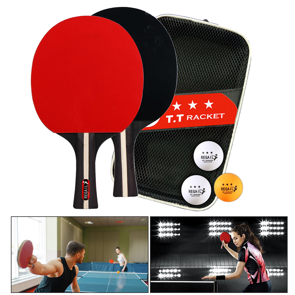 Table Tennis Racket 2 Rackets  - Table Tennis Match 评论和价格