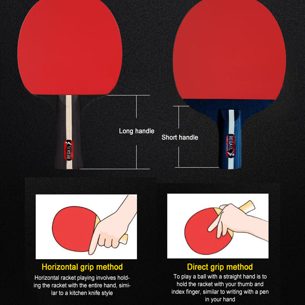 Table Tennis Racket 2 Rackets  - Table Tennis Match 评论和价格