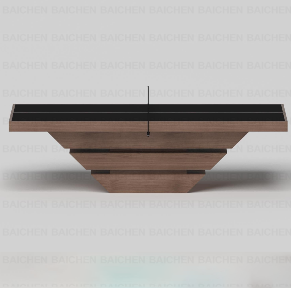 High Quality Modern Solid Wood - Table Tennis Logo Free 评论和价格