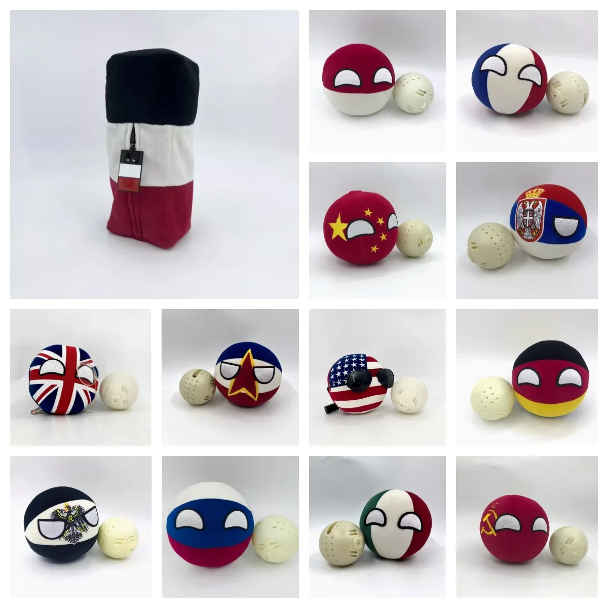 CountryBalls Plush Doll German - Table Tennis France 评论和价格