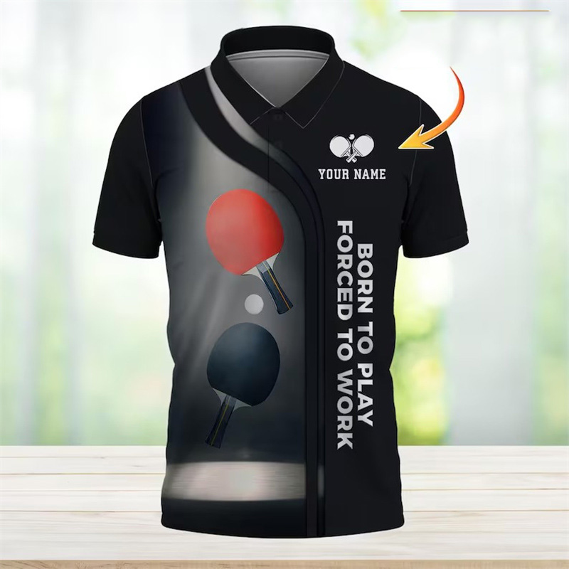 Custom Your Name Ping Pong Pol - Table Tennis Name 评论和价格