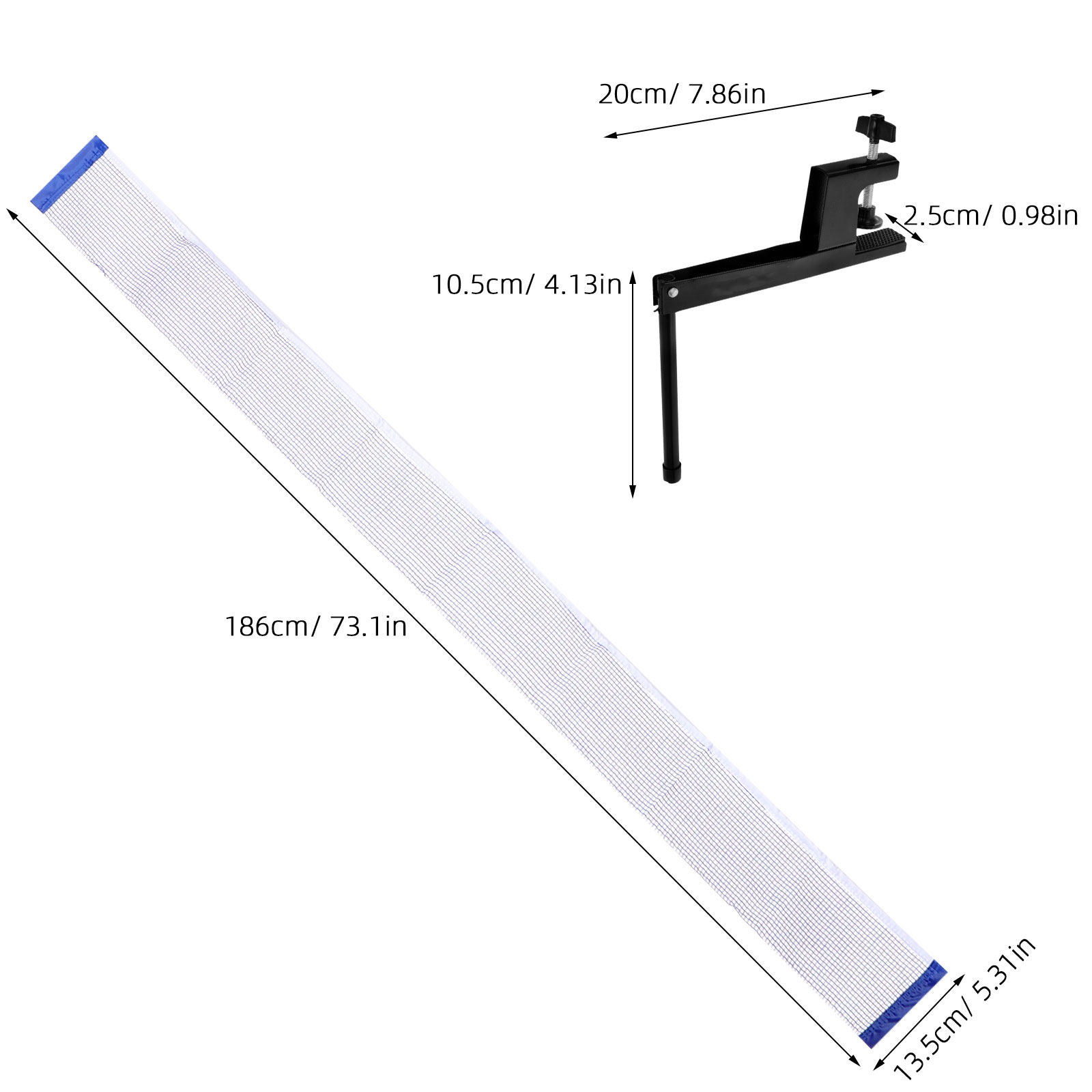 Portable Table Tennis Net Elas - Table Tennis Post 评论和价格