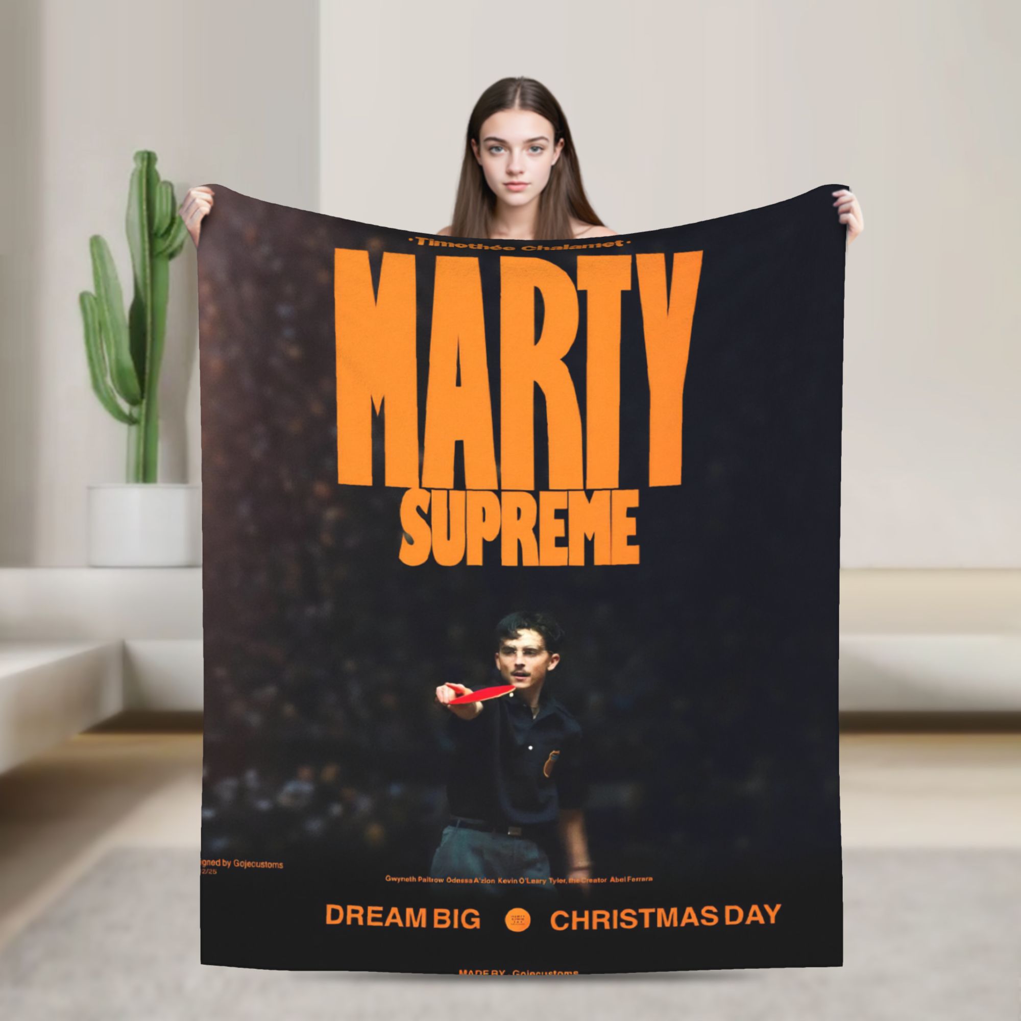 Marty Supreme  Blankets Flanne - Table Tennis Marty Supreme 评论和价格