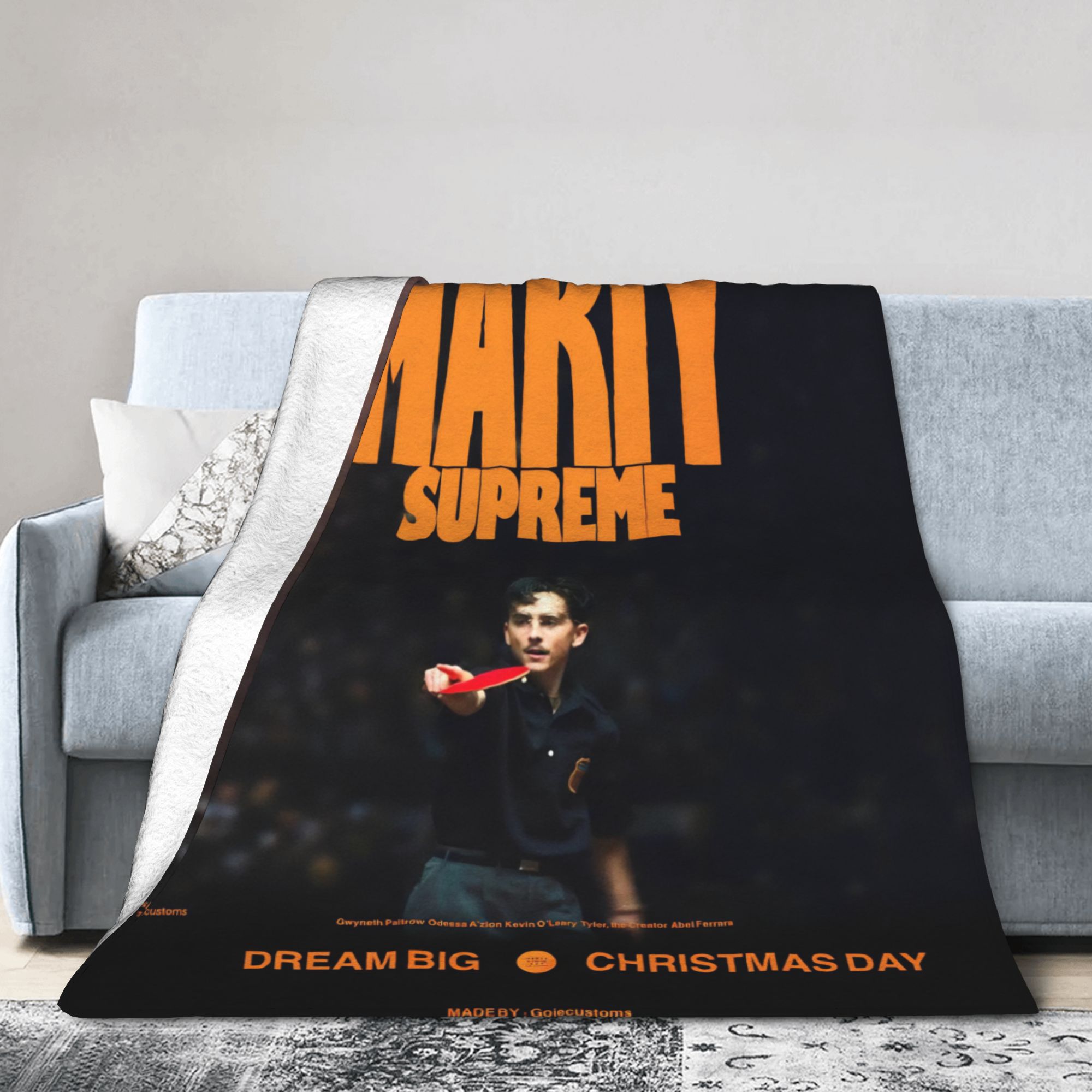 Marty Supreme  Blankets Flanne - Table Tennis Marty Supreme 评论和价格