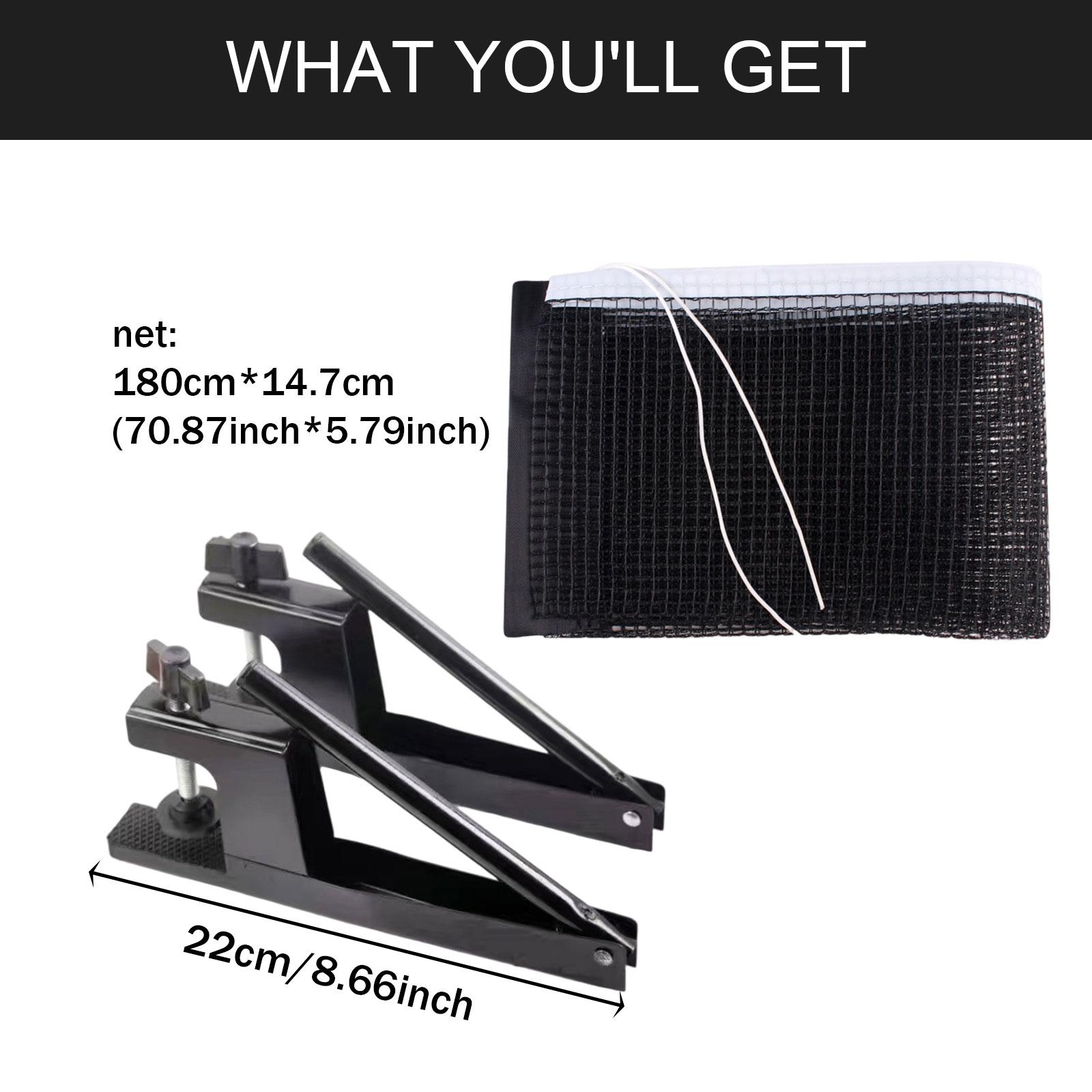 Folding Table Tennis Net and P - Table Tennis Post 评论和价格